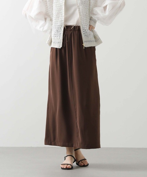 Gready Brilliant（グレディブリリアン）の「ドロストスカート（スカート・レディース・ブラック/ブラウン・38）」の15枚目の写真