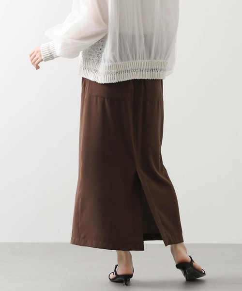 Gready Brilliant（グレディブリリアン）の「ドロストスカート（スカート・レディース・ブラック/ブラウン・38）」の17枚目の写真