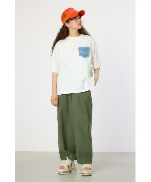 RODEO CROWNS WIDE BOWL（ロデオクラウンズワイドボウル）の「WIDE FRASCO パンツ（その他パンツ・レディース・ブラック/グレー/カーキ/ミント・FREE）」の9枚目の写真