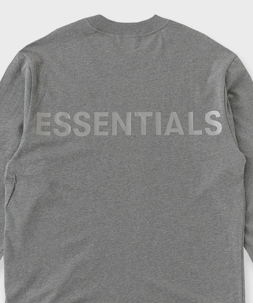 FOG ESSENTIALS(エフオージーエッセンシャルズ)の「FOG ESSENTIALS/エッセンシャルズ RLCT LOGO LS TEE 長袖Tシャツ/ロンT(Tシャツ/カットソー・メンズ・ベージュ/アイボリー/ブラック/ヘザーグレー/グレー・S/M/L/XL/XS)」の14枚目の写真