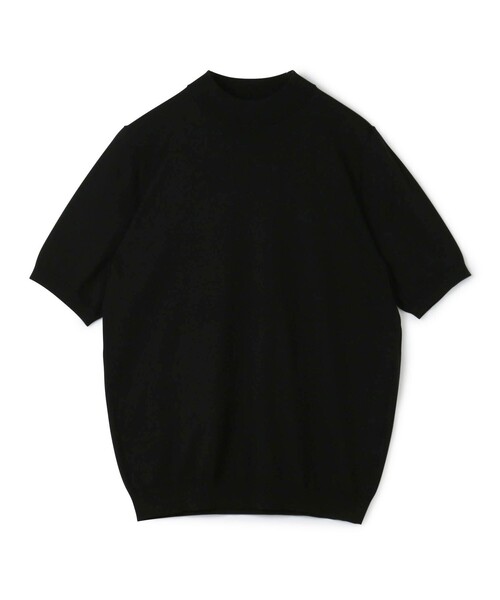 TOMORROWLAND tricot シルクコットン モックネックプルオーバー