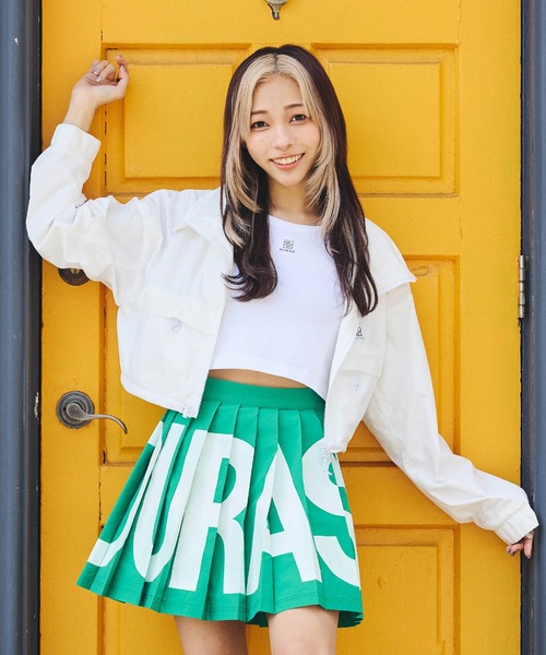 DURAS（デュラス）の「雑誌掲載｜ロゴプリントプリーツスカート（スカート・レディース・ブルー/ブラウン/グリーン・SMALL/MEDIUM）」の19枚目の写真