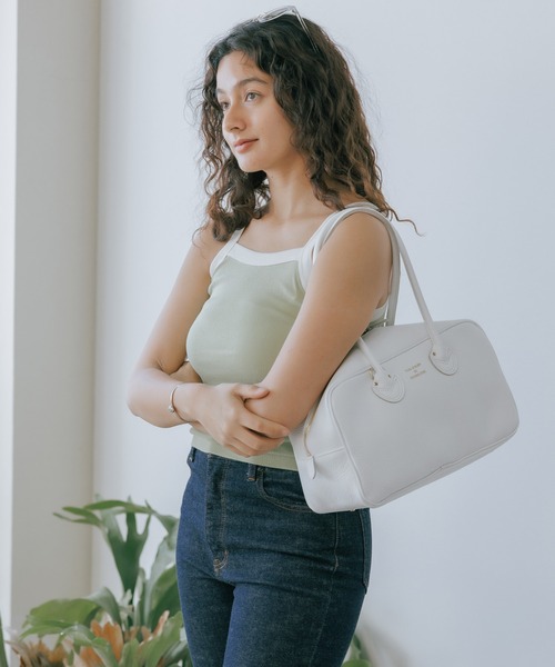 YOUNG & OLSEN/ヤングアンドオルセン EMBOSSED LEATHER STUDENT