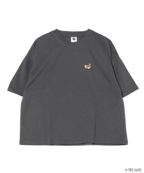 Tom&Jerry(トムアンドジェリー)の「【公式】トムとジェリー 天竺半袖WIDE型Tシャツ(Tシャツ/カットソー・レディース・ミント/スミクロ/オフホワイト/サックスブルー・M/L)」の2枚目の写真