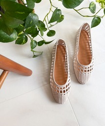 メッシュ」に該当するパンプス（ポインテッドトゥ）ファッション
