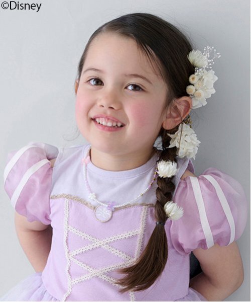 petit main（プティマイン）の「アソートモチーフネックレス（ネックレス・キッズ・ライトブルー/ラベンダー/ライトグリーン・F）」の3枚目の写真