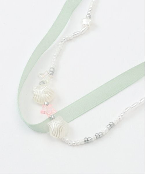 petit main（プティマイン）の「アソートモチーフネックレス（ネックレス・キッズ・ライトブルー/ラベンダー/ライトグリーン・F）」の20枚目の写真