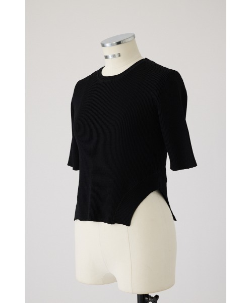 RIM.ARK(リムアーク)の「Round hem knit tops ラウンドヘムニットトップス(ニット/セーター・レディース・ホワイト/ブラウン/ブラック・36/38)」の20枚目の写真