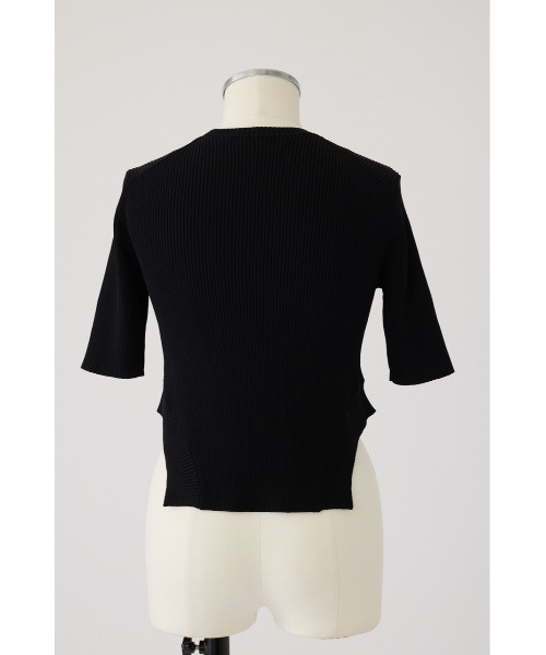 RIM.ARK(リムアーク)の「Round hem knit tops ラウンドヘムニットトップス(ニット/セーター・レディース・ホワイト/ブラウン/ブラック・36/38)」の21枚目の写真