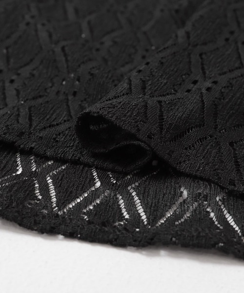 ITEMS URBANRESEARCH（アイテムズ アーバンリサーチ）の「レギュラーカラーレース半袖シャツ（シャツ/ブラウス・メンズ・オフホワイト/ブラック/グリーン系その他・MEDIUM/LARGE）」の22枚目の写真