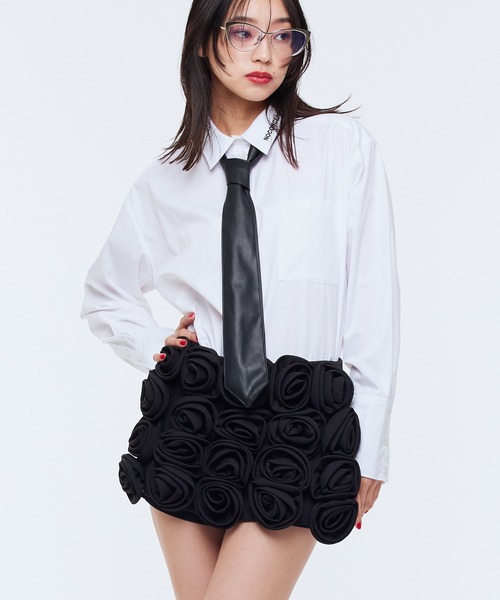 Narcissus(ナルシス)の「ローズショートパンツ(その他パンツ・レディース・ブラック/レッド・FREE)」の2枚目の写真