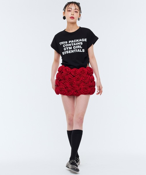 Narcissus(ナルシス)の「ローズショートパンツ(その他パンツ・レディース・ブラック/レッド・FREE)」の11枚目の写真