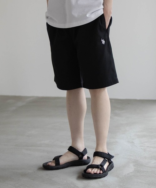 U.S. POLO ASSN.（ユーエスポロアッスン）の「U.S POLO ASSN. ツイルショートパンツ / ハーフパンツ（その他パンツ・メンズ・ブラック/ネイビー/ベージュ・M/L/XL）」の5枚目の写真