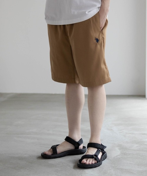 U.S. POLO ASSN.（ユーエスポロアッスン）の「U.S POLO ASSN. ツイルショートパンツ / ハーフパンツ（その他パンツ・メンズ・ブラック/ネイビー/ベージュ・M/L/XL）」の9枚目の写真