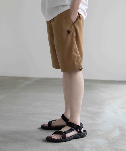 U.S. POLO ASSN.（ユーエスポロアッスン）の「U.S POLO ASSN. ツイルショートパンツ / ハーフパンツ（その他パンツ・メンズ・ブラック/ネイビー/ベージュ・M/L/XL）」の10枚目の写真