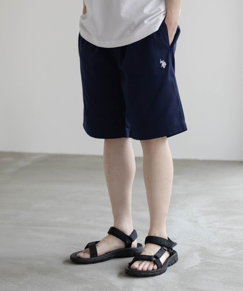 U.S. POLO ASSN.（ユーエスポロアッスン）の「U.S POLO ASSN. ツイルショートパンツ / ハーフパンツ（その他パンツ・メンズ・ブラック/ネイビー/ベージュ・M/L/XL）」の13枚目の写真