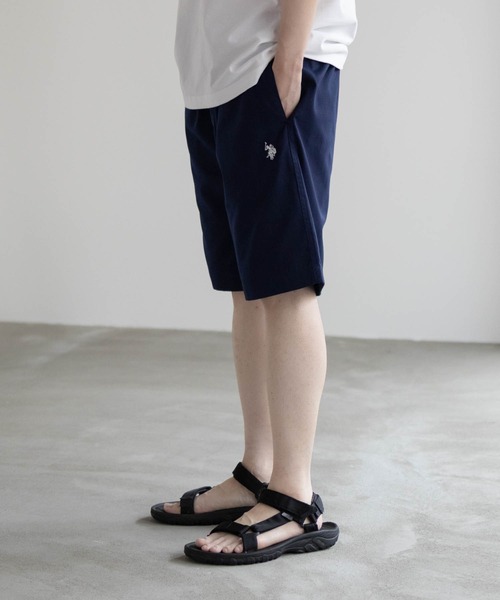 U.S. POLO ASSN.（ユーエスポロアッスン）の「U.S POLO ASSN. ツイルショートパンツ / ハーフパンツ（その他パンツ・メンズ・ブラック/ネイビー/ベージュ・M/L/XL）」の14枚目の写真