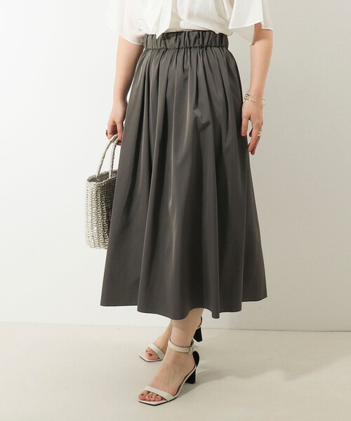 MICO COULIER(ミコクリエ)の「リバーシブルタフタドットスカート(スカート・レディース・ブラック/チャコールグレー・36/38)」の9枚目の写真