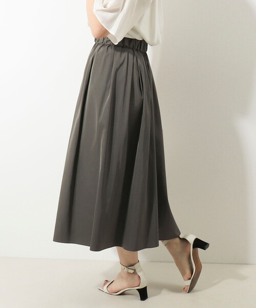 MICO COULIER(ミコクリエ)の「リバーシブルタフタドットスカート(スカート・レディース・ブラック/チャコールグレー・36/38)」の10枚目の写真