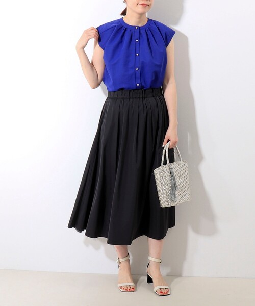 MICO COULIER(ミコクリエ)の「リバーシブルタフタドットスカート(スカート・レディース・ブラック/チャコールグレー・36/38)」の19枚目の写真