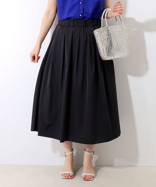 MICO COULIER(ミコクリエ)の「リバーシブルタフタドットスカート(スカート・レディース・ブラック/チャコールグレー・36/38)」の20枚目の写真