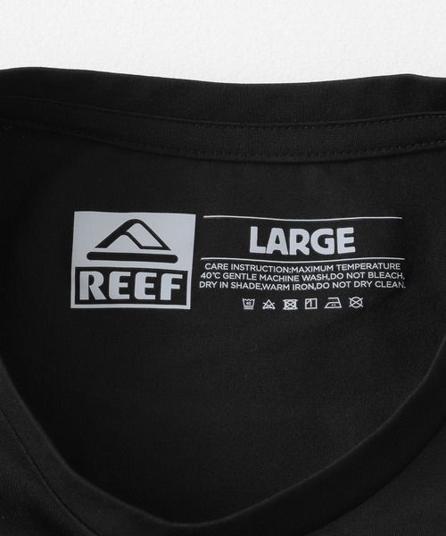 REEF（リーフ）の「REEF　HERITAGE LOGO RASH LONG-SLEEVE T-SHIRTS（Tシャツ/カットソー・メンズ・ブラック/ホワイト・MEDIUM/LARGE）」の8枚目の写真