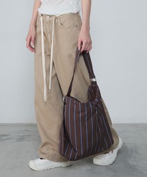 le ELMi(G~)Striped 2way shoulder body bag /  <UV/> XgCv  2way V_[ {fBobO(V_[obO)