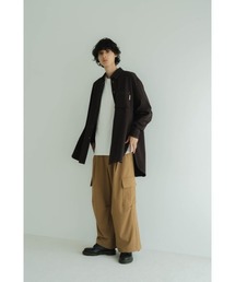 tropical wool mohairthree tuck widepants（スラックス）｜beautiful