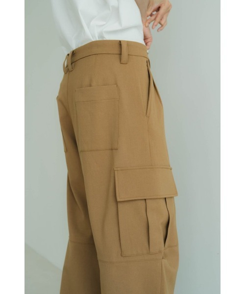 Knuth Marf（クヌースマーフ）の「two tuck cargo pants（その他パンツ・メンズ・キャメル/ブラック・FREE）」の14枚目の写真
