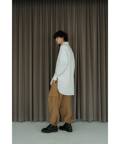 Knuth Marf（クヌースマーフ）の「two tuck cargo pants（その他パンツ・メンズ・キャメル/ブラック・FREE）」の18枚目の写真