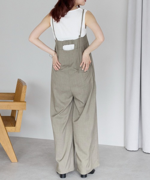 Fizz（フィズ）の「【Fizz/フィズ】　リブメロウタンクトップ（タンクトップ・レディース・ブラック/ホワイト/グレイッシュベージュ/オレンジ/ブルー・M/L）」の10枚目の写真