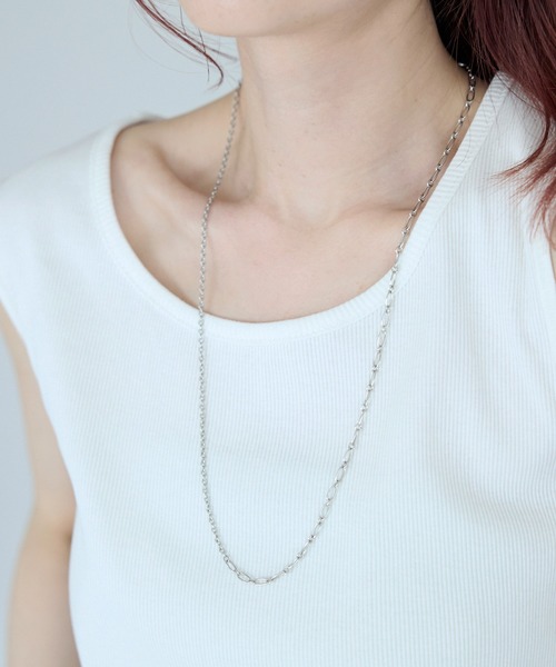 Fizz（フィズ）の「【Fizz/フィズ】　リブメロウタンクトップ（タンクトップ・レディース・ブラック/ホワイト/グレイッシュベージュ/オレンジ/ブルー・M/L）」の13枚目の写真