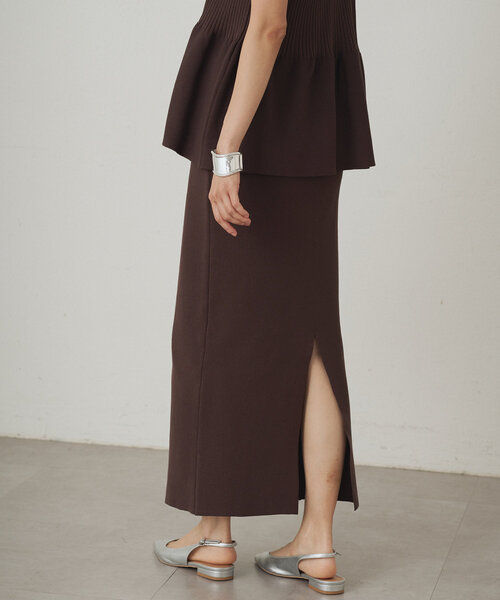 Loungedress ラウンジドレス ニットスカート ブラック 1回のみの