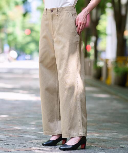 セール】【CLASSY.12月号掲載】ヴィンテージワイドチノパンツ（その他