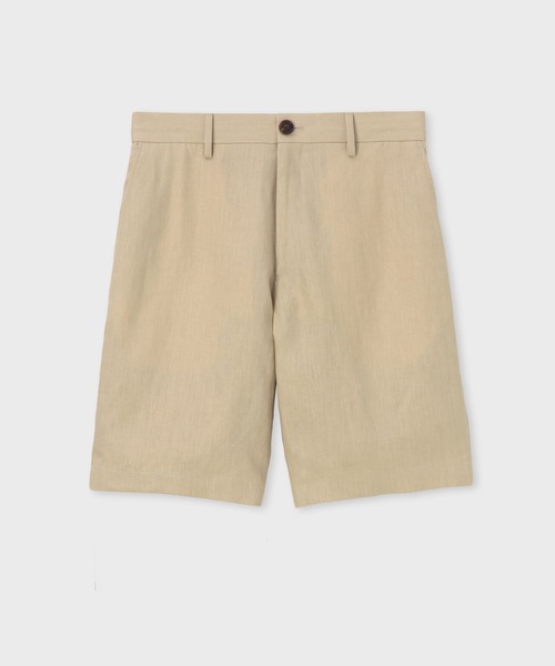 Paul Smith(ポールスミス)の「リネン リラックスフィット ショーツ / 153103 STJ25(その他パンツ・メンズ・ネイビー/ベージュ・SMALL/MEDIUM/LARGE/X-LARGE)」の2枚目の写真