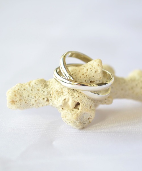MANANAS(マナナス)の「【MANANAS】Double Cross Ring Silver925(リング・レディース・シルバー・9/11/15 )」の1枚目の写真