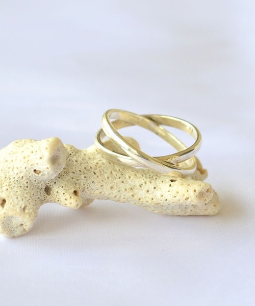 MANANAS(マナナス)の「【MANANAS】Double Cross Ring Silver925(リング・レディース・シルバー・9/11/15 )」の5枚目の写真