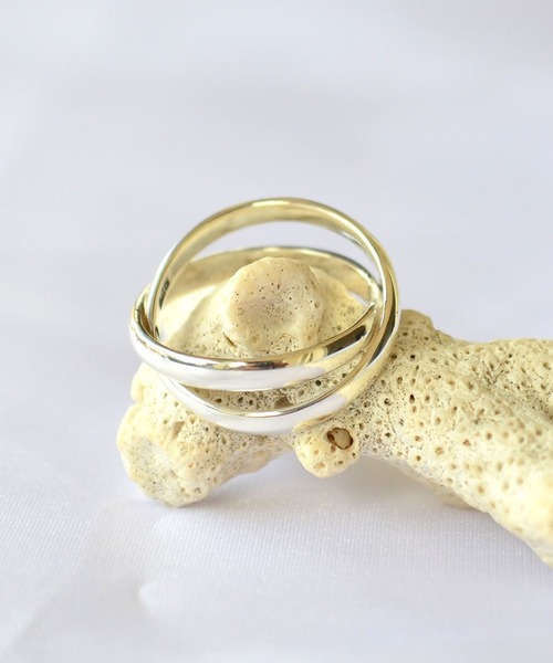 MANANAS(マナナス)の「【MANANAS】Double Cross Ring Silver925(リング・レディース・シルバー・9/11/15 )」の6枚目の写真