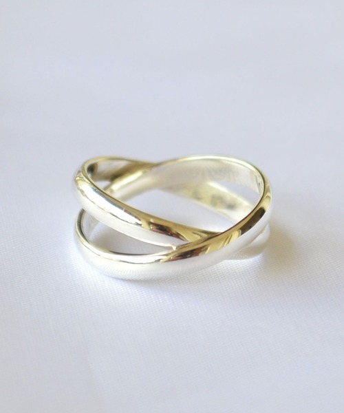 MANANAS(マナナス)の「【MANANAS】Double Cross Ring Silver925(リング・レディース・シルバー・9/11/15 )」の7枚目の写真