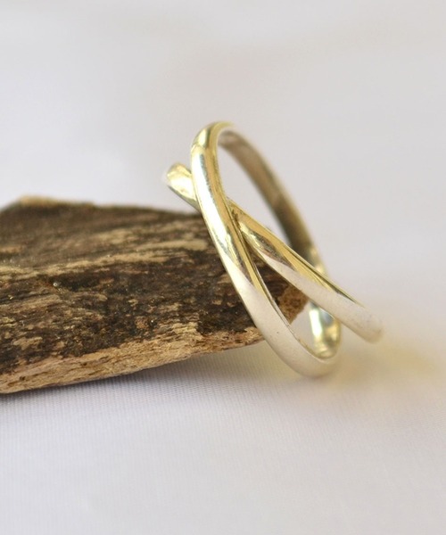 MANANAS(マナナス)の「【MANANAS】Double Cross Ring Silver925(リング・レディース・シルバー・9/11/15 )」の4枚目の写真