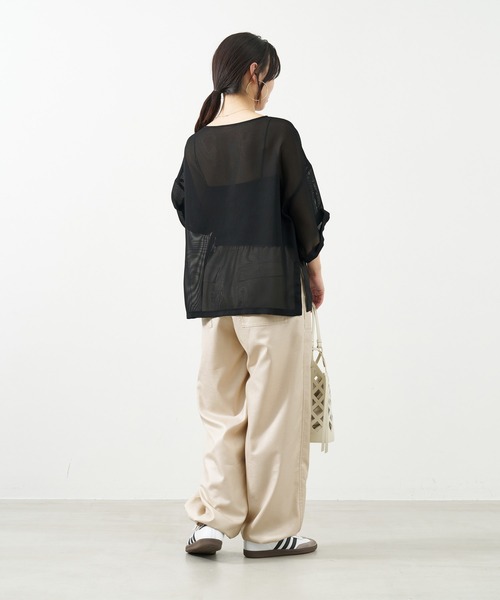 30%OFF MICA＆DEAL マイカ アンド ディール 0124301217 シアー T ブラウス MICA&DEAL 30%OFF MICA＆DEAL マイカ アンド ディール