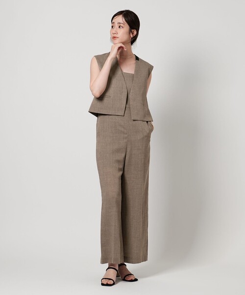 新品　入手困難商品　UNITED ARROWS ベスト UNITED ARROWS｜Vノーカラー ロングベスト | Rakuten Fashion