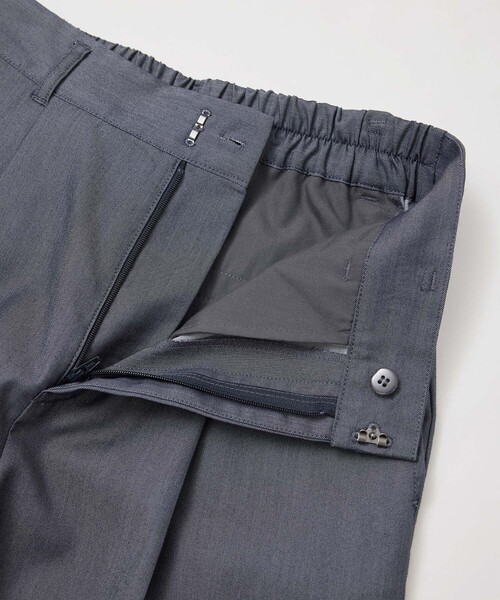 ROPE' PICNIC（ロペピクニック）の「テンセルシャンブレータックワイドスラックス/通勤対応（その他パンツ・レディース・ブラック/ネイビー・36/38/40）」の11枚目の写真