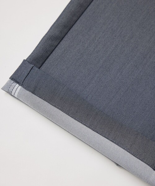 ROPE' PICNIC（ロペピクニック）の「テンセルシャンブレータックワイドスラックス/通勤対応（その他パンツ・レディース・ブラック/ネイビー・36/38/40）」の12枚目の写真