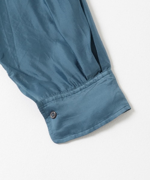 ブラウス シャツ CURRENTAGE　SILK CUPRO WASH SHIRTS レディース セール】 CURRENTAGE SILK CUPRO WASH SHIRTS （シャツ