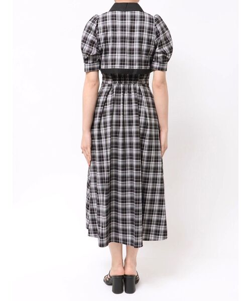 MERCURYDUO（マーキュリーデュオ）の「レイヤード風シャツワンピース（ワンピース・レディース・ネイビー/その他1/チャコールグレー・SMALL/MEDIUM）」の19枚目の写真