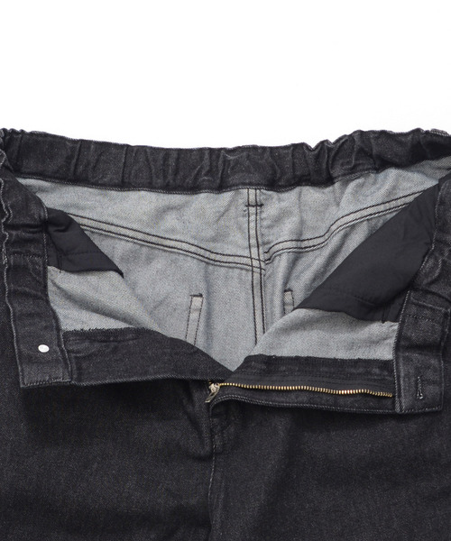 CavariA（キャバリア）の「カーブデザインデニム（デニムパンツ・メンズ・ブラック・マルチサイズ）」の9枚目の写真