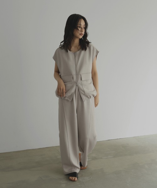 新品　HEREIAM メルティダンボールパンツ S セール】ダンボール コクーンパンツ（スラックス
