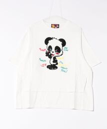 KawaeKayo（カワエカヨ）の「パンダワッペンBIG-T（Tシャツ/カットソー）」