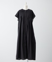 NAO | 【コットン100%】フレンチスリーブタックワンピース(ワンピース)